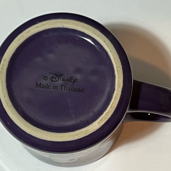 Walt Disney World Minnie Mouse With Flower Purple Ceramic Coffee Mug Tea Cup - Picture 6 of 7